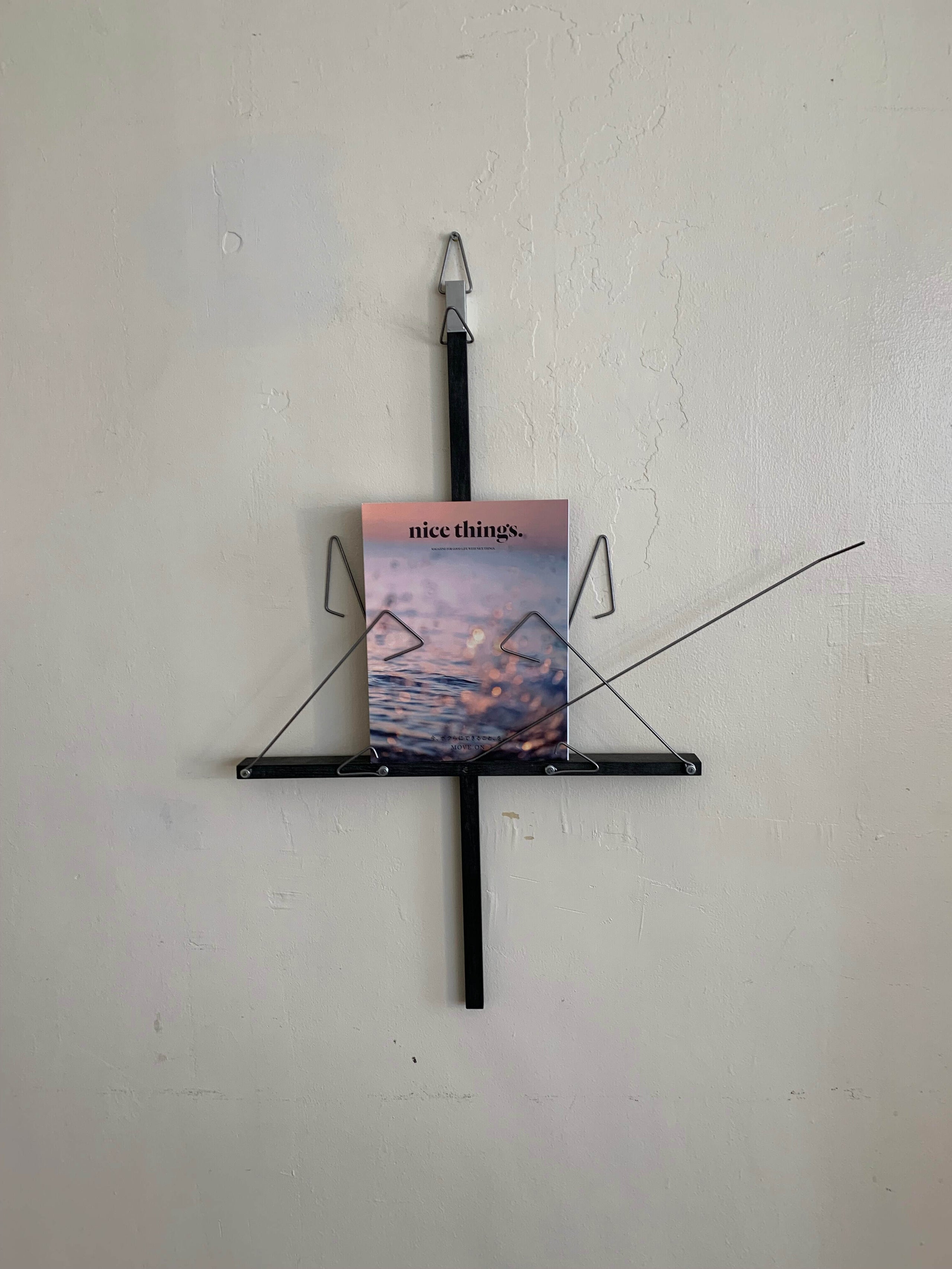 chikuni book on the くろ wall アンティークブラウン